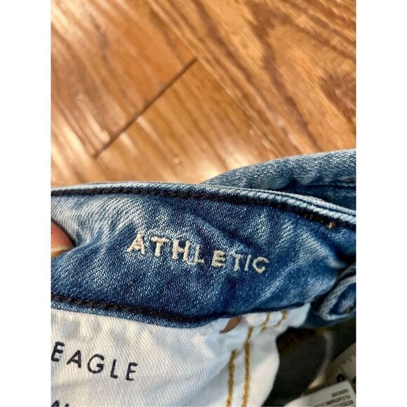 American eagle mens 28x32 air flex athletic cut distressed jeans - Picture 7 of 10